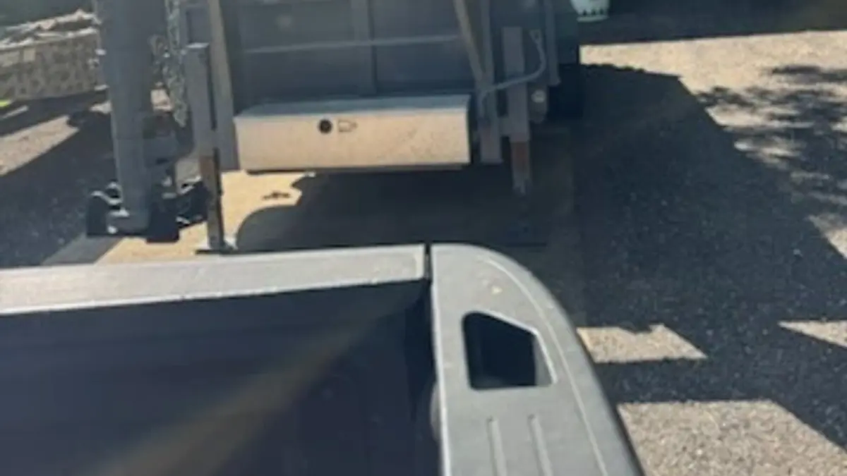 Wallworth Enterprises hauling items from a residential property