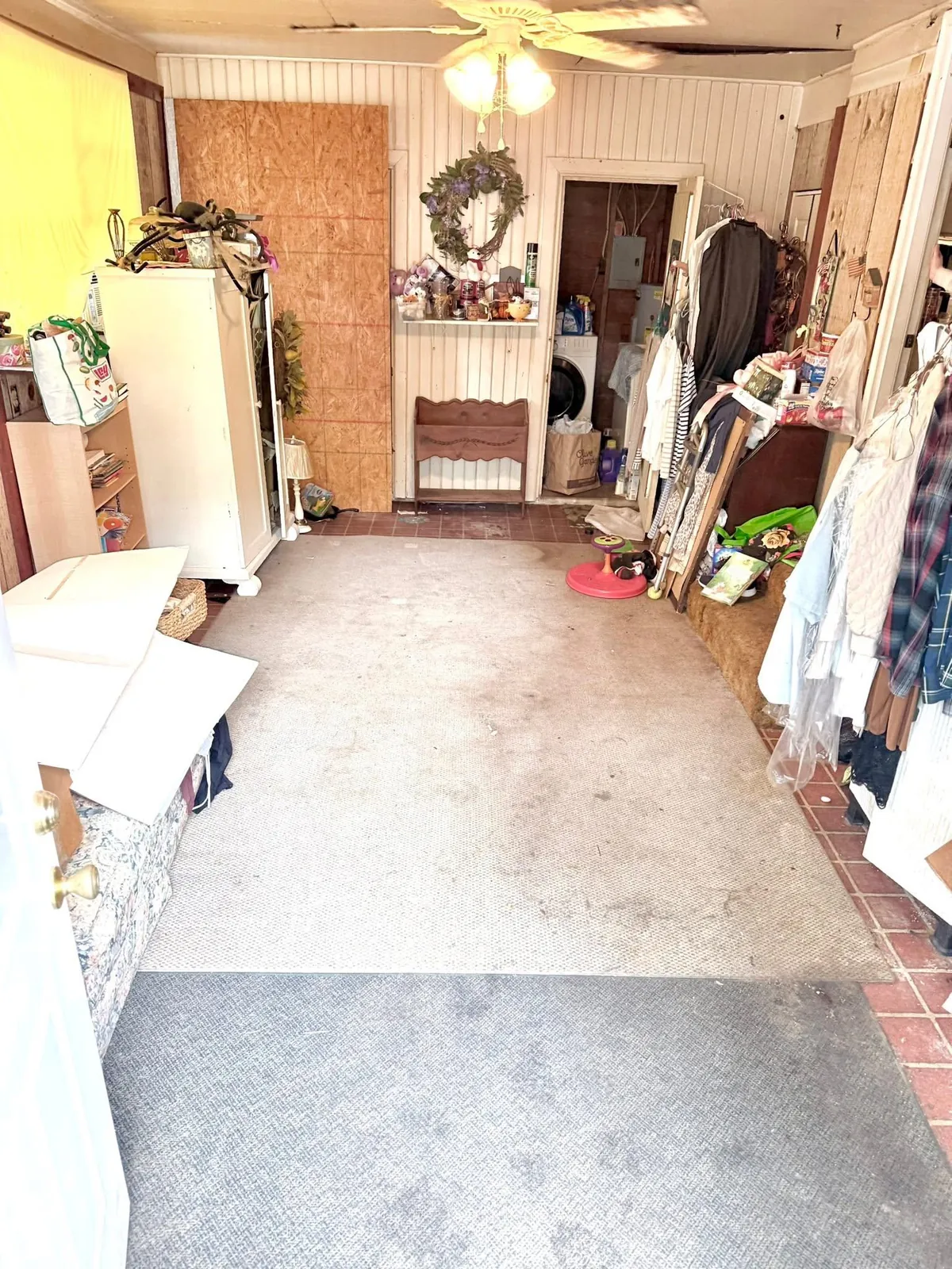 Interior after property cleanout