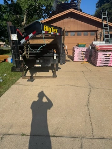 Earlier trailer loading project