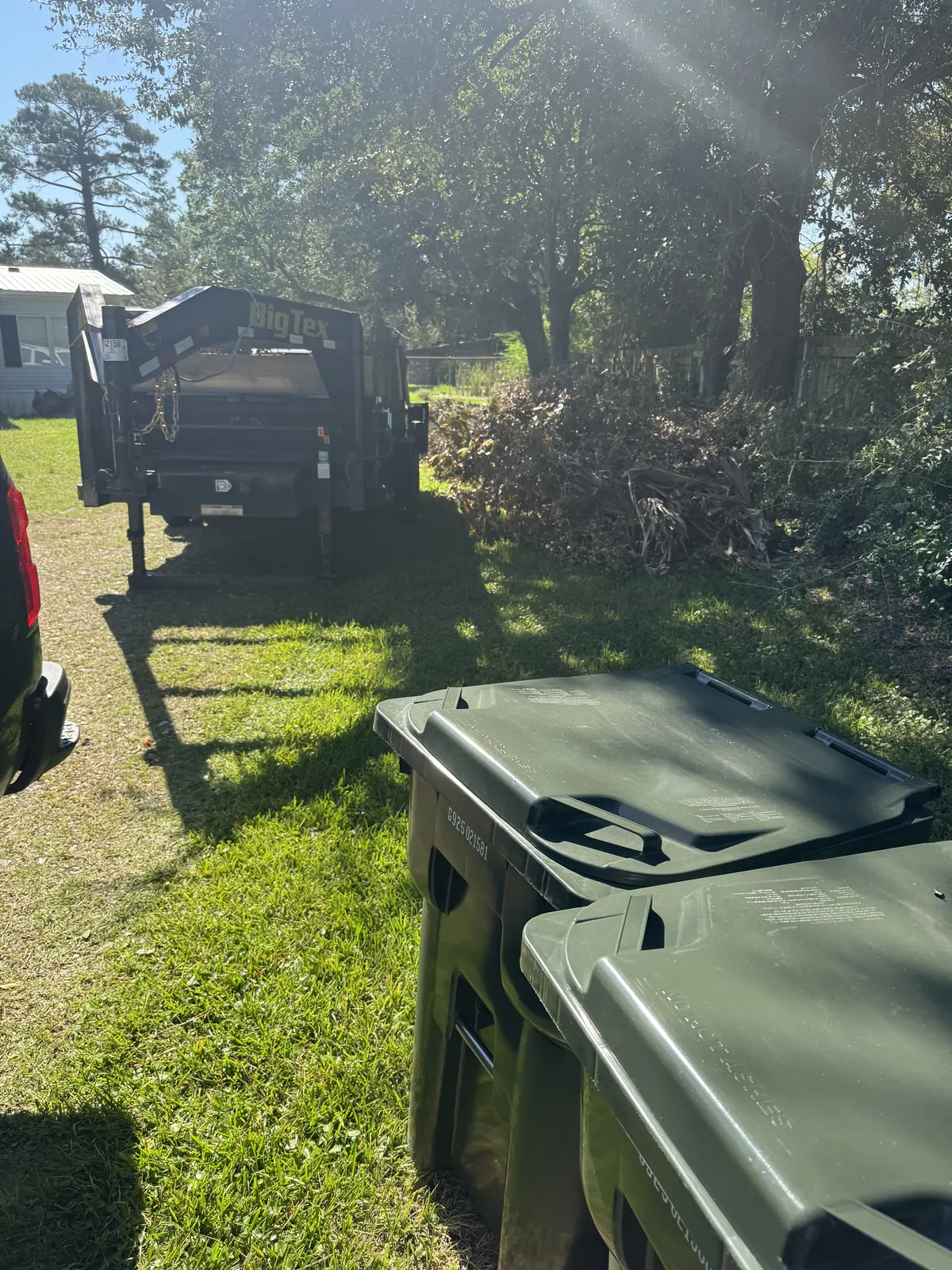 Earlier full trailer load