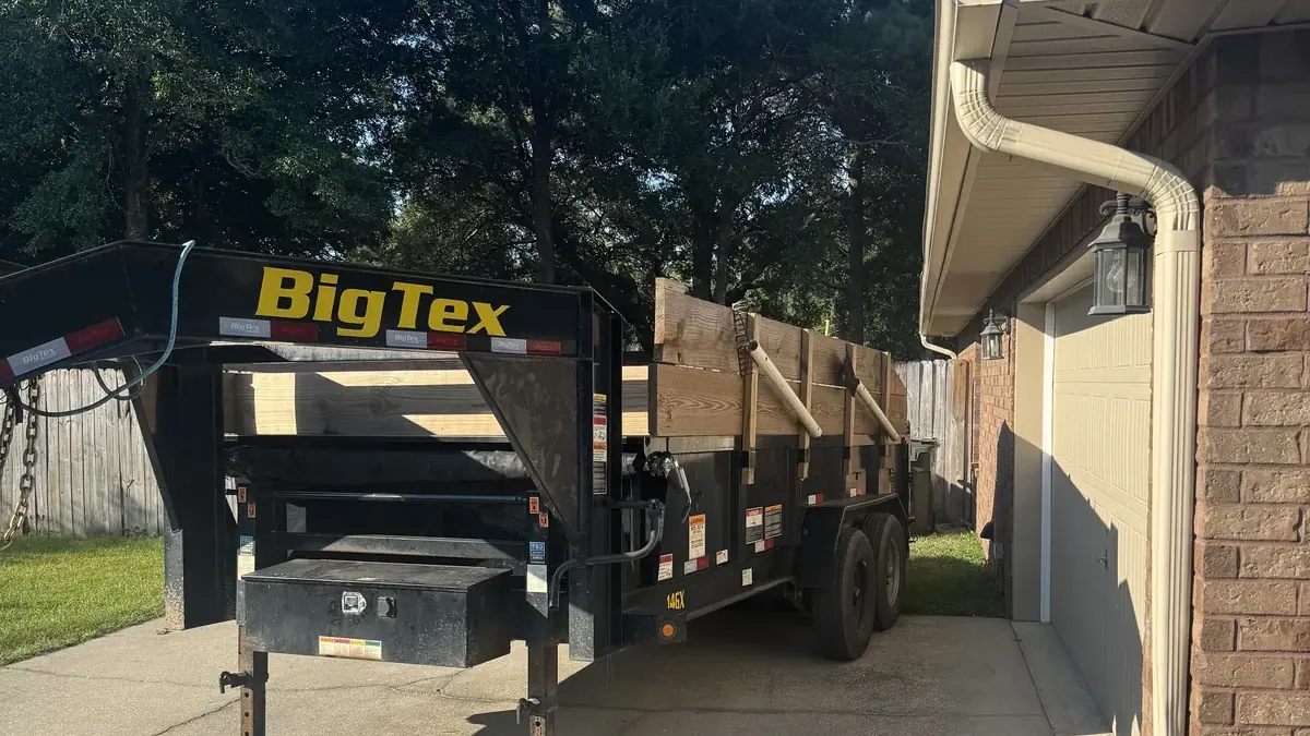 Wallworth Enterprises cleanup equipment on a removal job
